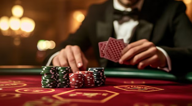 Lightning Baccarat live dealer table interface on mobile
